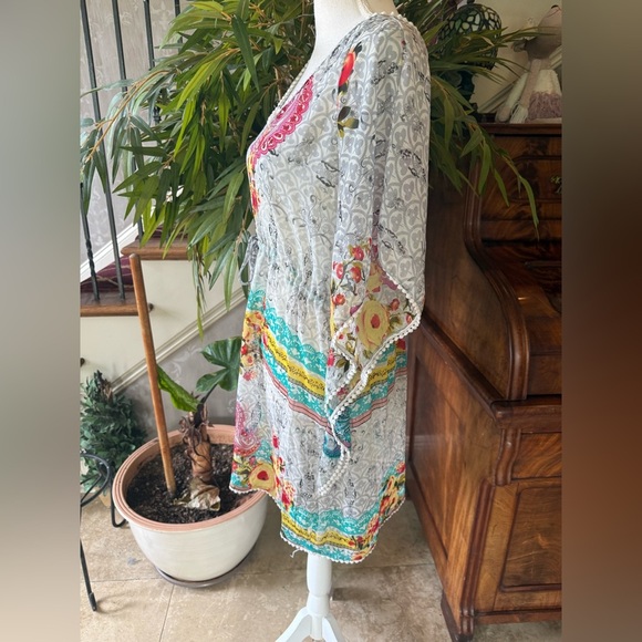 Mushka by Sienna Rose Sublimation Print swimsuit, cover-up large - Picture 7 of 9